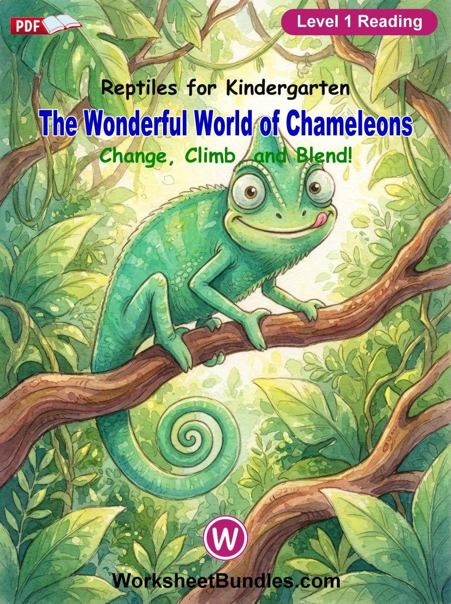 Change, Climb, and Blend! The Wonderful World of Chameleons